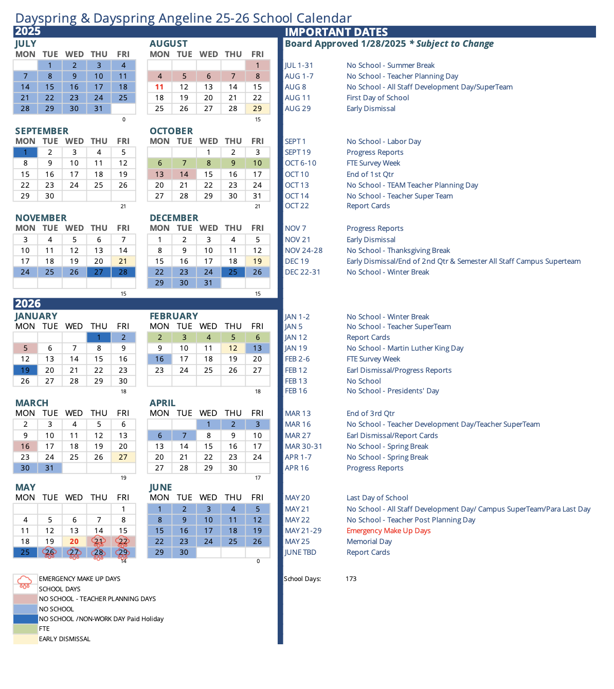 2025 2026 School Calendar Dayspring Academy 2025-2026-school-calendar-dayspring-academy
